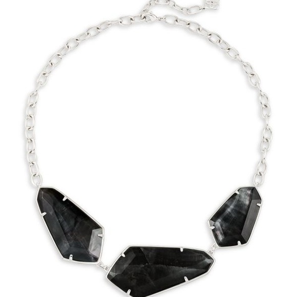Kendra Scott Violet Black Statement Necklace - Picture 2 of 2